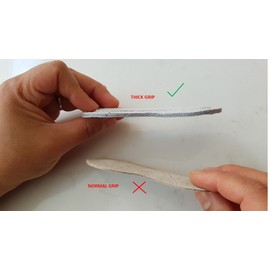 SturdyFoot Soft & Thick Suede Heel Liners Heel Shields Heel Grips (0.5cm Thick). 4 Pairs