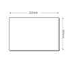 V Safety Disclaimer Notice Sign - 300mm x 200mm -
