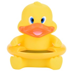 Termómetro de Baño para Bebé con Pantalla de Temperatura LED, Juguete Flotante para Baño de Bebé Infantil, Medición de Temperatura con Forma de Animal Encantador para Baño de(Pato amarillo)