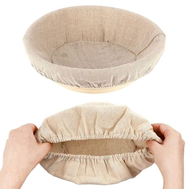 4PCS Bread Proofing Basket Cloth Liner Sourdough Bread Proofing Natural