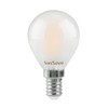 SUNSEED 10 x Filament LED Frosted Golf Ball Lamp E14