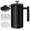 Secura French Press Coffee Maker with 3-Layer Stainless Steel Filter,
