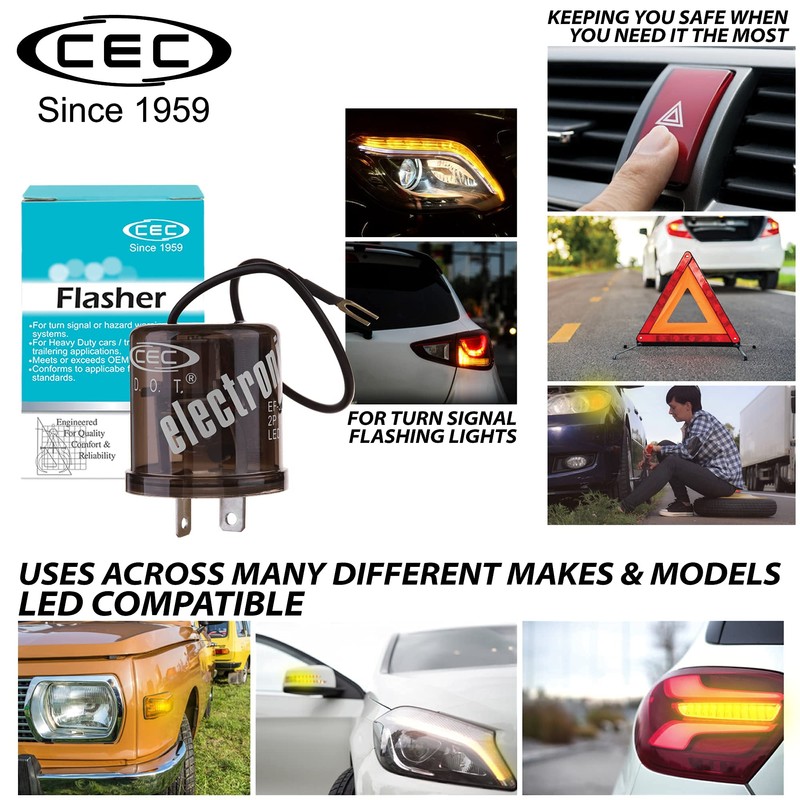CEC Industries EF32RL Flasher