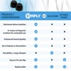 Comply Foam New TrueGrip Premium Memory Foam Ear Tips for