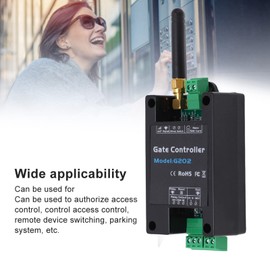 GSM Door Opener, Door Controller Garage Door Opener Remote Access Control Door Opener Wireless Door Switch Remote Access Control Door Opener(2G)