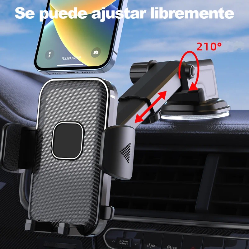 Soporte Celular Auto Ajustable Para Todos Los Modelos