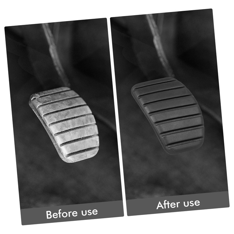 1pc Car Clutch Brake Pedal Rubber Pad Cover Automobile Accessories