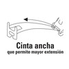 Truper FH-10M, Flexómetro Gripper, contra impacto, 10 m, cinta 32