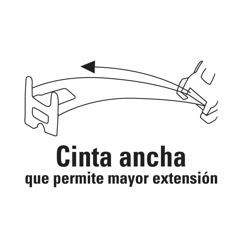 Truper FH-10M, Flexómetro Gripper, contra impacto, 10 m, cinta 32