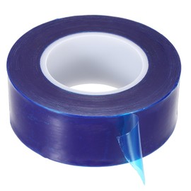 PATIKIL Removable Protective Film Tape, 2 Inch x 656 ft PE Surface Protective Scratch Film Tape Roll for Furniture Electrical Appliances Plastic Hardware Low Stickiness Blue