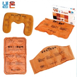 [123 Market] Collection of red clay compresses/abdomen, waist, shoulders, knees, hot pack, heat pack, red clay, cold and hot compress, hot compress, cold compress, rayonsa Moxibustion machine, natural rayon thread, mugwort steam pack, large size 2ea