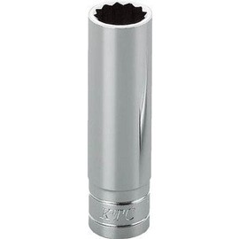 Kyoto Machine Tools (KTC) 3/8 inch (9.5 mm) Deep Socket (Duoden) 0.2 inch (6 mm) B3L06W