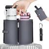 Travel Cup Holder for Suitcase, Portable Foldable Luggage Cup Holder,