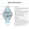findtime Ladies Sport Digital Watches Wrist Watch for Women with