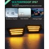 PWOBVZ LED Side Marker Lights for Chevy Cruze 2011 2012
