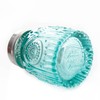 The Pioneer Woman Adeline Teal Pressed Glass Salt and Pepper