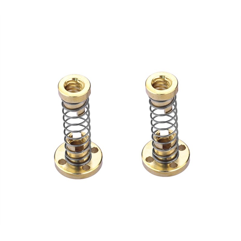 S SIENOC T8 Spring-Loaded Nut for Trapezoidal Thread Rod of