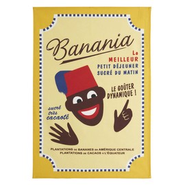 Coucke Cotton Tea Towel Banania (Dynamic Flavour)