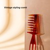 Brrnoo Set of 3 Professional Hairdressing Combs Afro Comb Straight