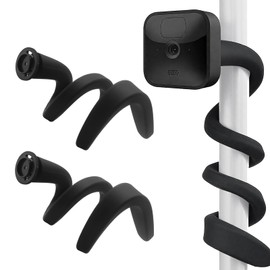Zyluniy Flexible Twist Mount, No Drilling Flexible Twist Mount, Camera Mount Compatible with Blink Mini/Mini 2, Blink Outdoor 4 (4th Gen)/(3rd Gen), Blink XT/XT2, Blink Indoor Camera, Pack of 2