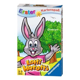 Ravensburger 20433 5 "Quartet Lotti Karotti Card Game
