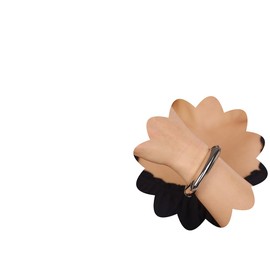 Xerling Chunky Geometric Square Bangle Simple Fashion Wrist Bracelet Women Open Cuff Wristband Bracelets (Silver)