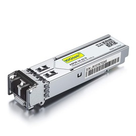 10Gtek for Ubiquiti UniFi 1G SFP SX Multimode Transceiver UF-MM-1G, 1000Base-SX Fibre Mini-Gbic Module, Dual LC Connector, 850nm, 550m