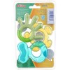 Nuby 3 Step Soothing Teether Set, BPA Free - Colors