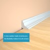 Flexible Trim Caulk Strip Wall Moulding Trim, 1 in x10