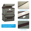 PATIKIL Fabric Collapsible Storage Bin 10.2 x 7.5 x 6.3