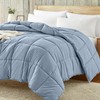 Homelike Moment Lightweight King Comforter-Blue Down Alternative Bedding King Size