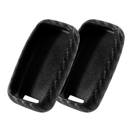 WORCAS 2 Pcs Key Fob Cover Case Compatible with KIA Borrego Forte Optima EX Turbo SX Rio Sorento EX EXV6 Luxury LXV6 Soul Compatible with SPORTAGE 3 4 Universal Button Keyless Entry Remote