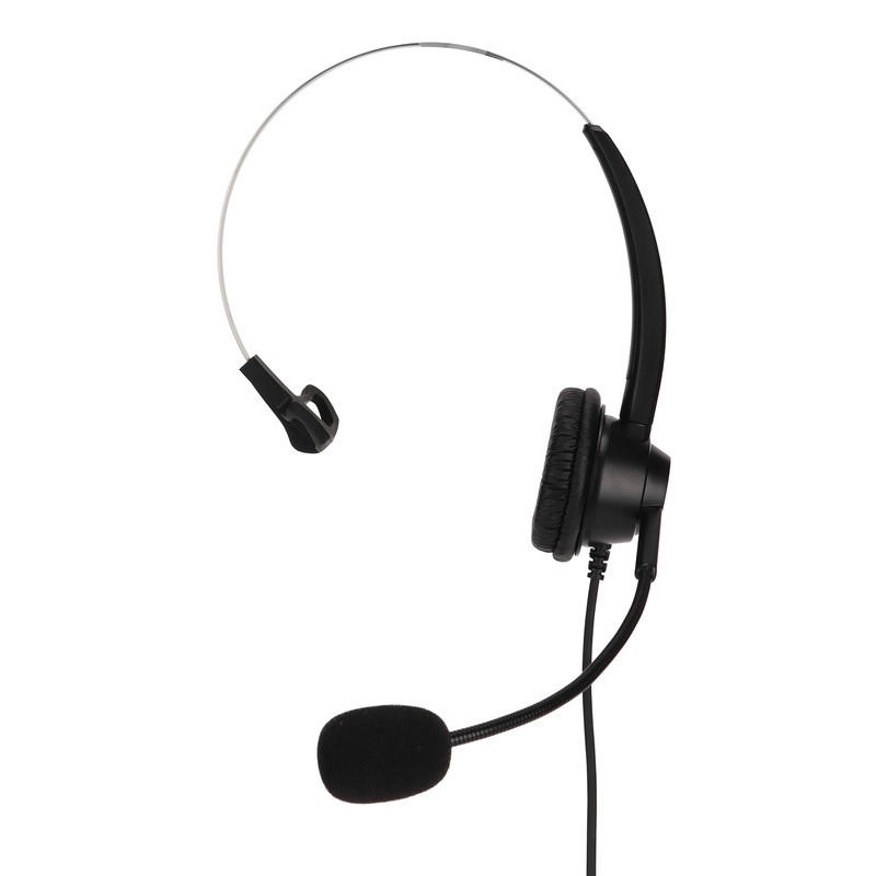 H360‑3.5‑U901 Single Ear Customer Service Headset Adjustable Volume Mute Unilateral