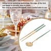Stainless Steel Flatware Set Reusable Utensils Set Student Cutlery Storage
