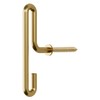 MOEBE WALL HOOK Wall Hook, Small, Small, 2 Pieces Brass