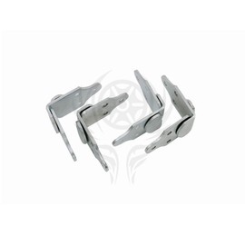 8 PC Utility Trailer Rack Wood Panel Sides Stake Bed Gate Latch Corner Connector Stake Body (4 Corners)