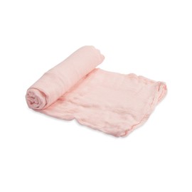 Little Unicorn – Blush Deluxe Swaddle | Single | 100% Rayon Muslin from Bamboo | Super Soft | Newborns and Infants | Large 47” x 47” | Machine Washable