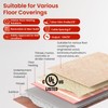 50 sqft HEATIT Warmmat Electric Radiant Self-adhesive Floor Heat Heating