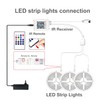DAYBETTER Led Strip Lights Waterproof, Smart Light Strips with App