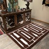 RoomTalks RoomTalks Washable Howdy Rug Indoor Doormat, Cowboy Country Brown