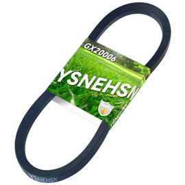 GX20006 Lawn Mower Drive Belt Fits for John Deere D110 D120 D125 D130 D140 D155 D160 D170 L110 L111 L118 L120 L130 LA115 LA125 LA135 Lawn Tractor Mower (1/2" x 89")