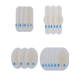 Blister Pads,Gel Blister Cushions Treatment Patch,Hydrocolloid Seal Adhesive Blister Bandages for Fingers,Toes,Forefoot,Heel, Prevent blisters,Waterproof 15PCS