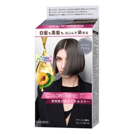 Syoss COLORGenic Milky Hair Color, PA02 Pearly Ash, Salon Quality Dyeing at Home for Hair With a Touch of Gray, 1 Item