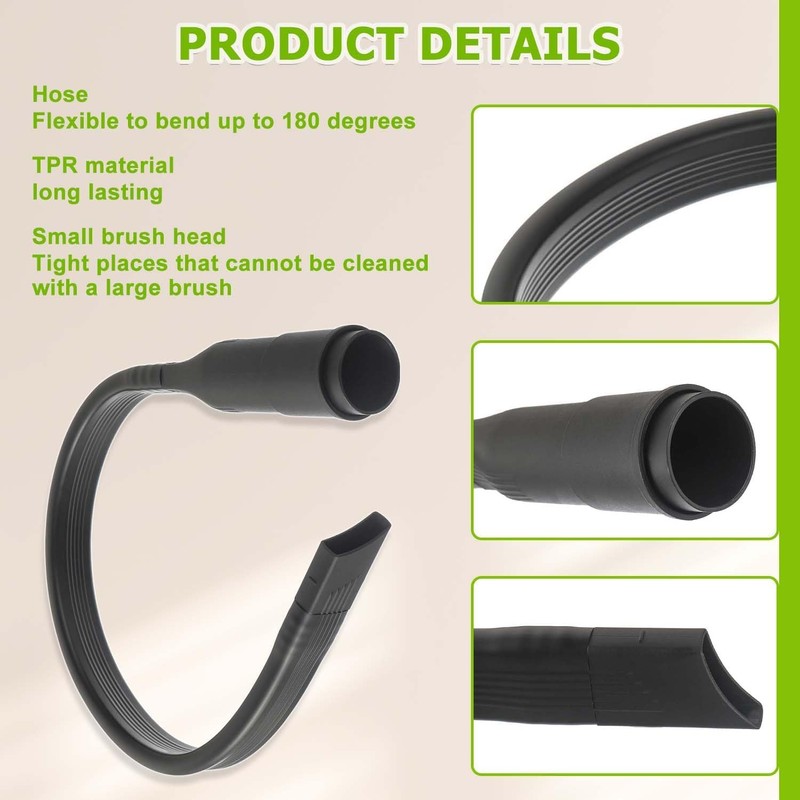 24.5-inch flexible vacuum gap connection tool for vacuum hoses, gap
