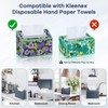 Acrylic Hand Towel Box Cover Compatible with Kleenex Disposable Hand