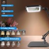 10X Rectangle Magnifying Glass with Light and Stand, 5 Color