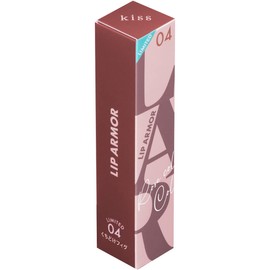 kiss Lip Armor, X04 Fig, 0.2 oz (5 g), Tint, Glossy, Sheer