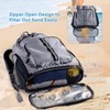 VIGEGARI Large Beach Backpack Waterproof Sandproof - Oversized Beach Bag-
