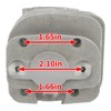 partszen Cylinder Piston Gaskets Seal Kit for Stihl MS240 024