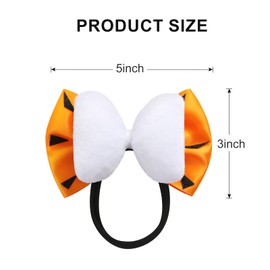 Fancheer Baby Girls Bow Headband 5inch Infant Toddler Birthday Party Hair Accessories Orange